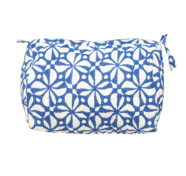 Make Up Bag Petal - Blue