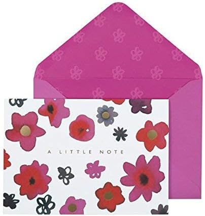 Portico Designs Inky Flower Note Cards