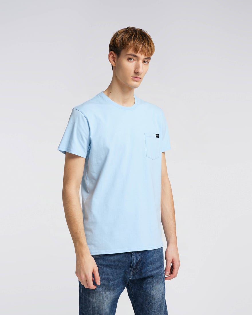 Light Blue Pocket T-shirt