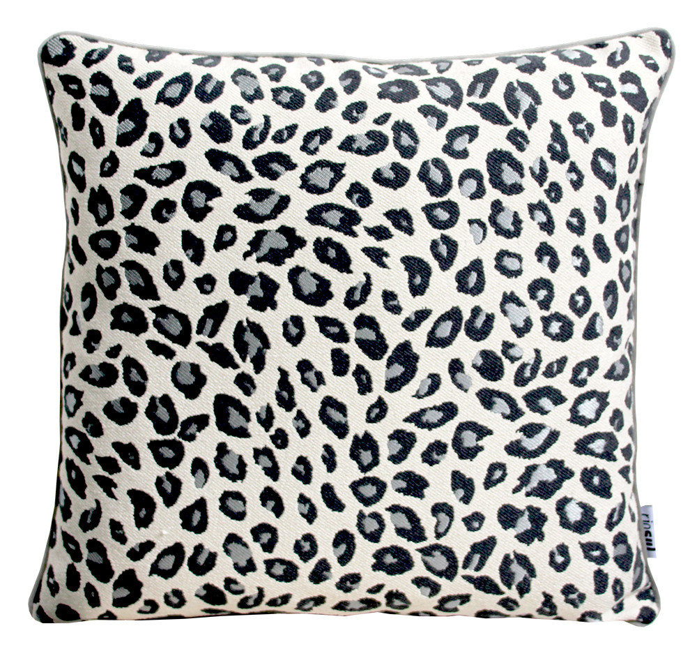 Joca Home Concept Leopard Grey Cushion 45x45cm