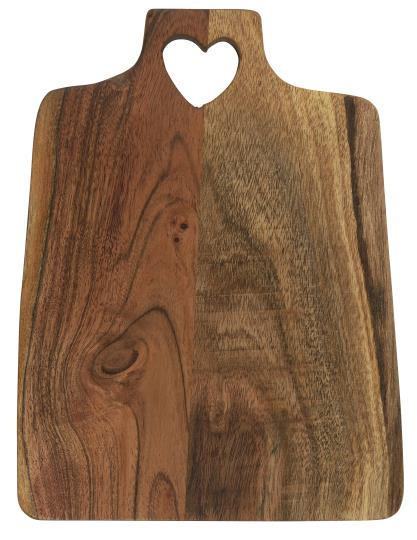 Ib Laursen Acacia Wood Heart Cutting Board