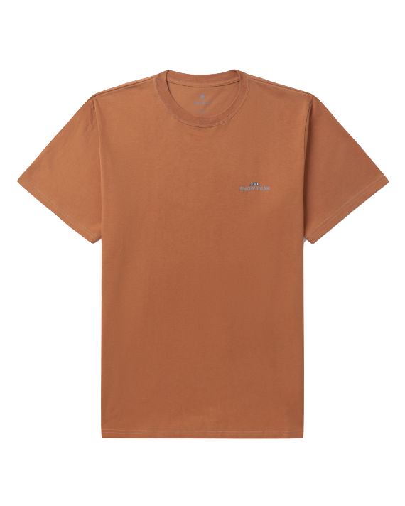 Relaxin Fieldscape T Shirt - Brown