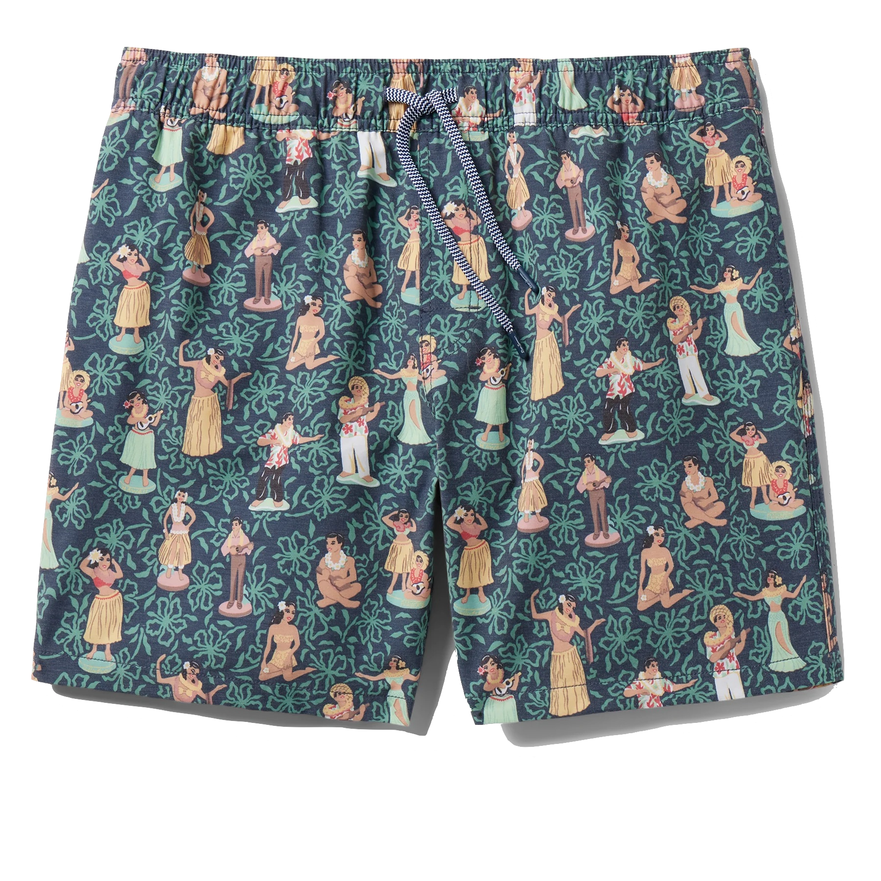 Hula Nodders Swim Shorts - Navy