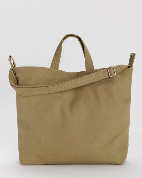 Horizontal Zip Duck Bag - Dark Khaki