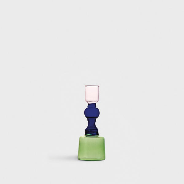 Tricolour Candle Holder Small