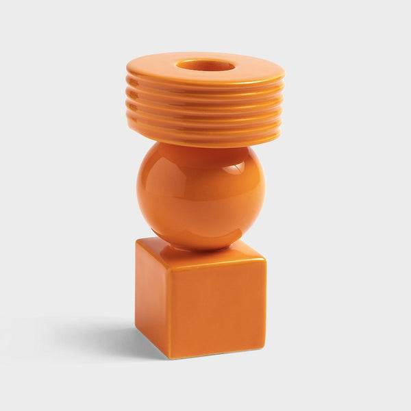 Stack Candle Holder - Orange