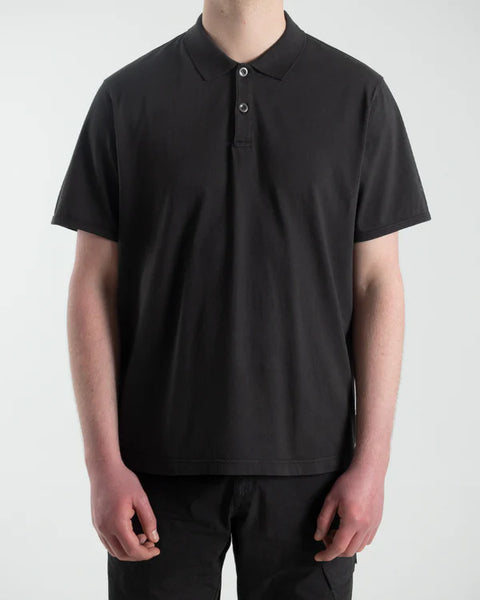 Short Sleeve Polo Shirt - Black