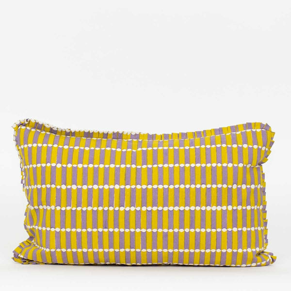 Afroart Lilac Yellow Tivoli Cushion