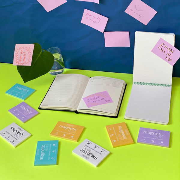 Tesla Amazing Small Magnetic Notes - Pastel Green