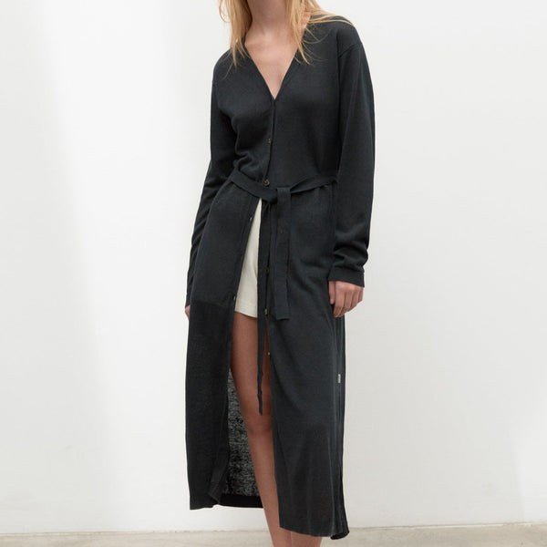 Ecoalf Plum Knitted Dress - Black