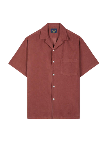 Cord Camp Bordeaux Shirt