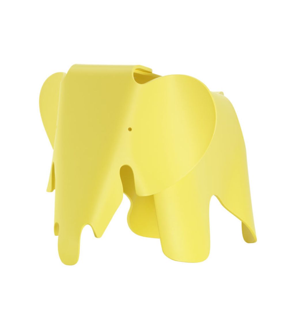 Vitra Yellow Eames Elephant Stool