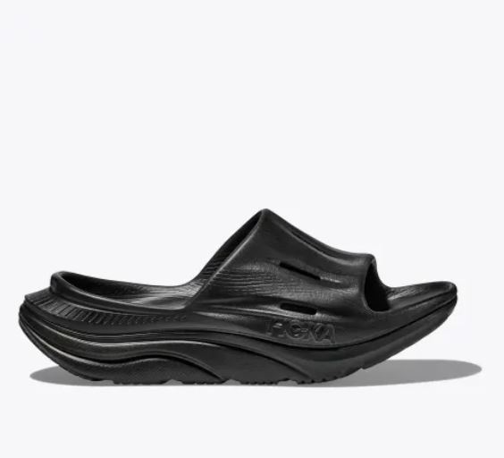 Hoka Ora Recovery Slide 3 Black / Black Unisex