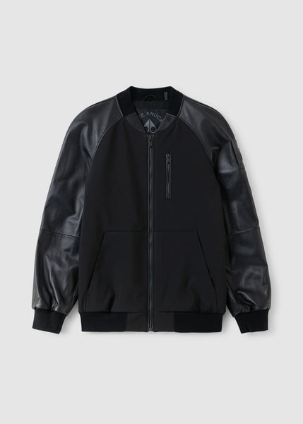 Mens Rouge Park Bomber Jacket In Black