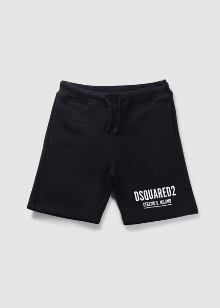 Kids Icon Shorts In Black