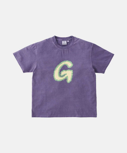 Fuzzy G Logo T Shirt - Purple