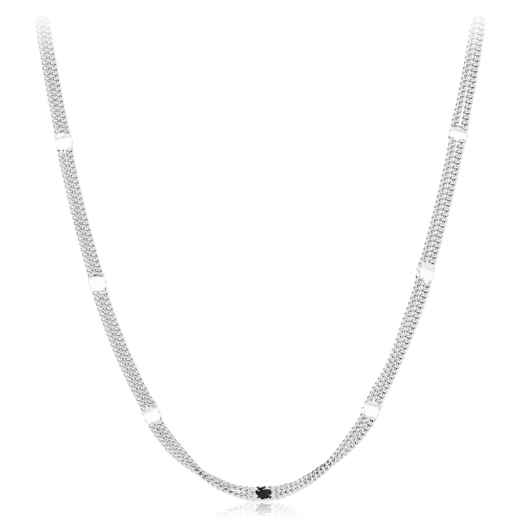 Silver Agnes Necklace