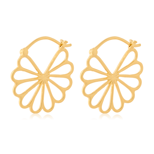 Gold Bellis Earrings