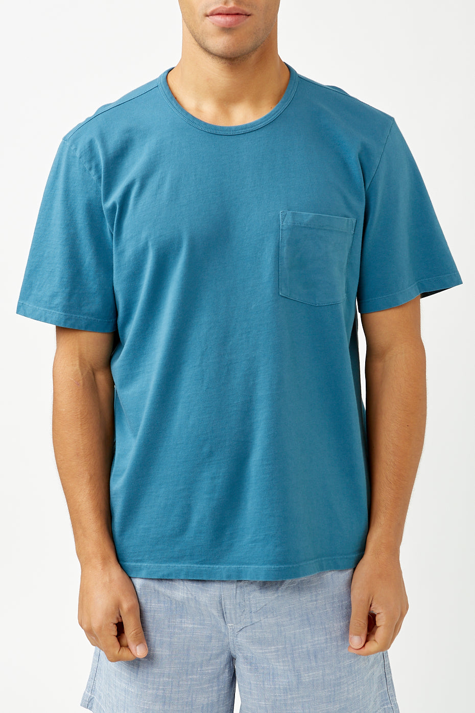 Aegean Blue Garment Dye T-shirt