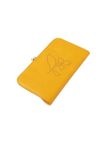 Nice Things Frame Wallet In Yellow
