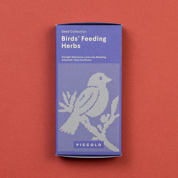 Piccolo Birds Feeding Herbs Seed Collection