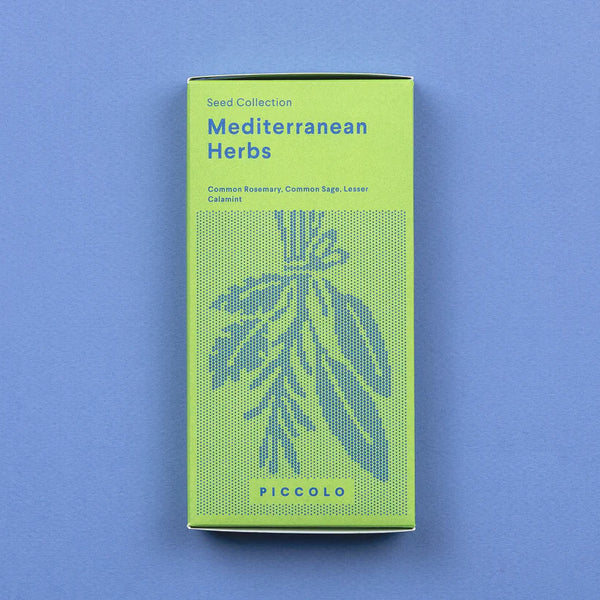Piccolo Mediterranean Herbs Seed Collection