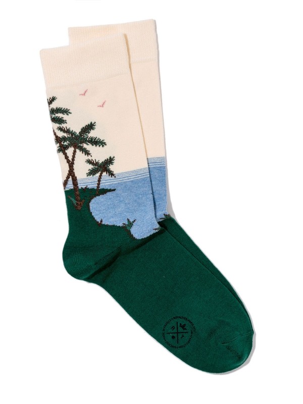 Island Ivory socks