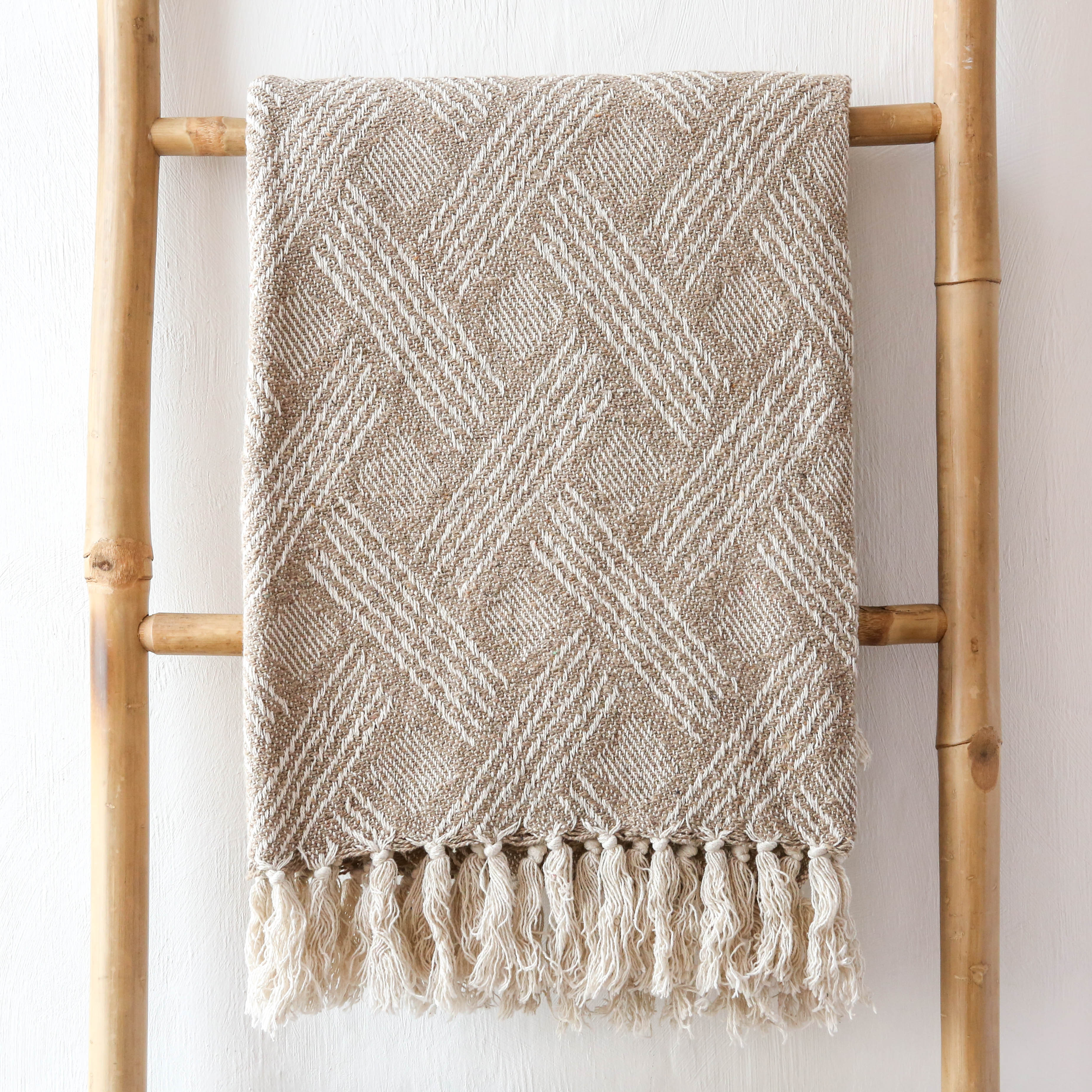 Ghina Recycled Cotton Throw