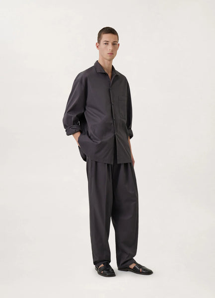 Pleated Relaxed Pants Zinc