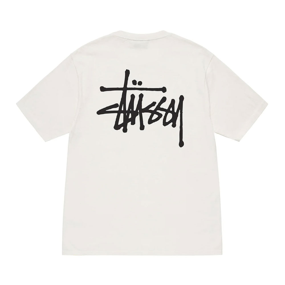 Basic Stussy Pigment Dyed Tee Natural