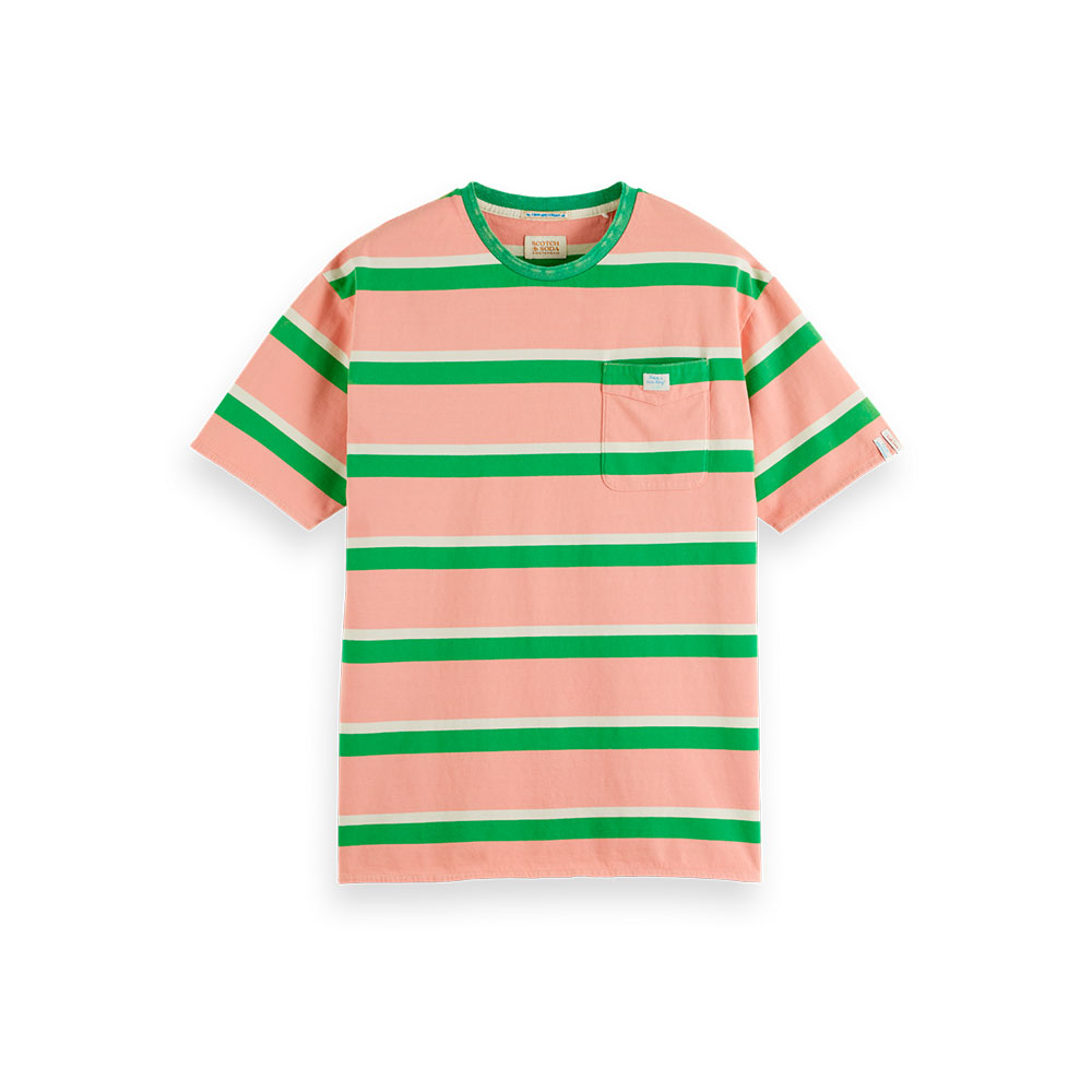 Stripe t -shirt - Dyed 171696 Scotch & Soda