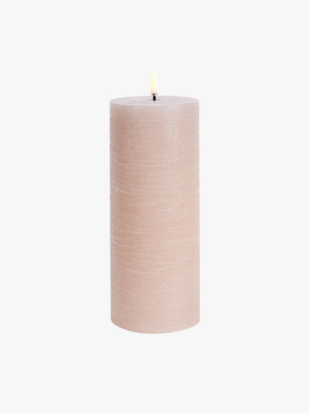 UYUNI LIGHTING Led Pillar Candle 7.8x20cm - Beige