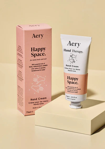 Lark London Happy Space Hand Cream - Rose Geranium & Amber