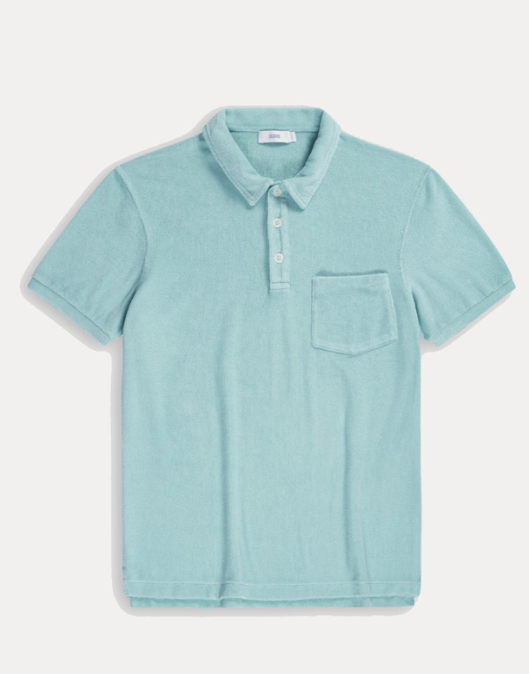 Closed - Polo - Terrycloth Jersey - Agave Green