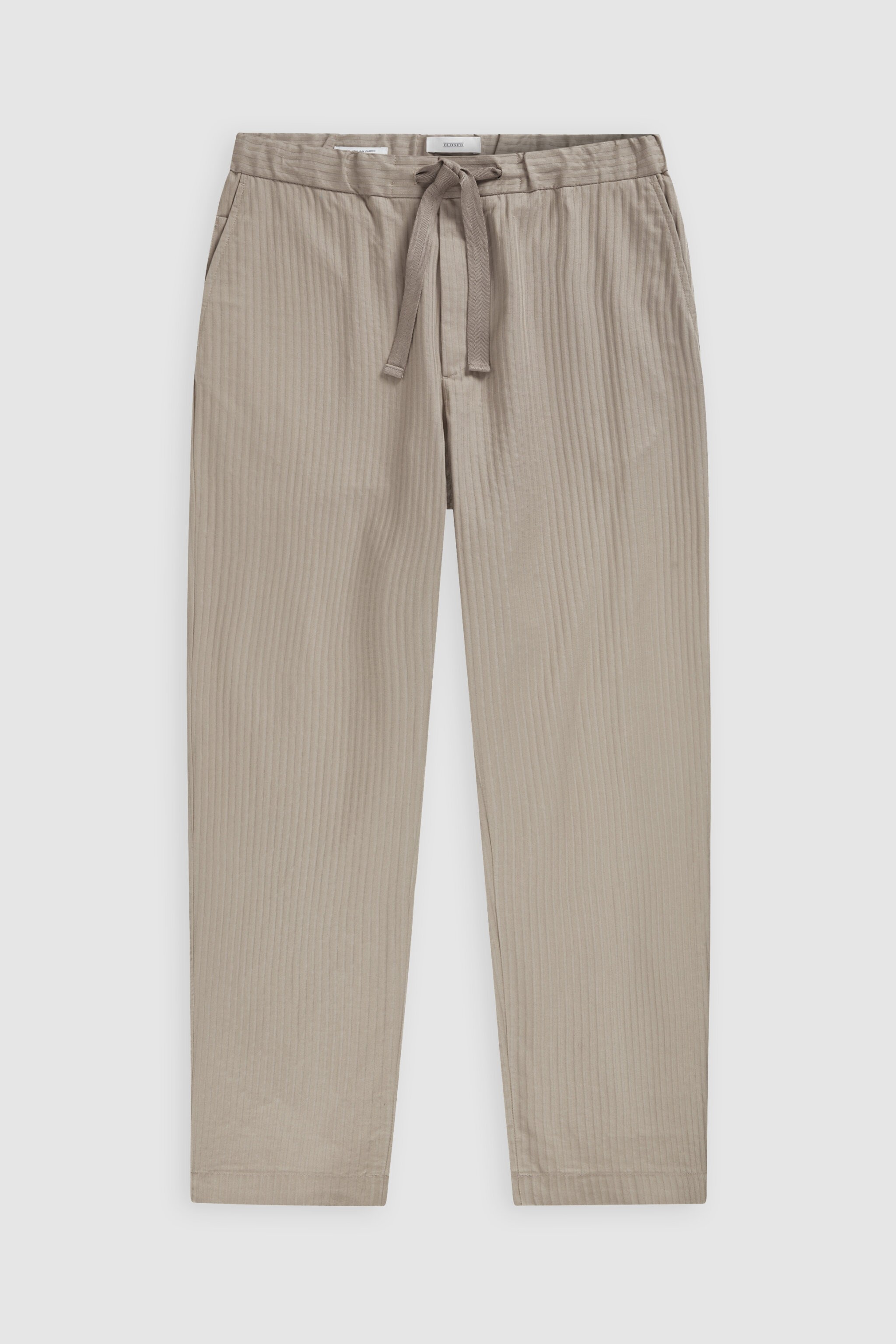 CLOSED Pantalon Nanaimo Straight - Coupe Droite - Grey Veneer