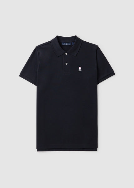 Psycho Bunny Mens Classic Poloshirt In Black