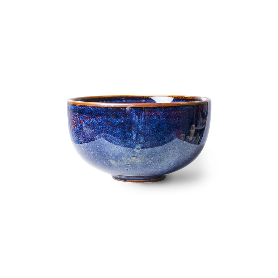 CHEF CERAMICS: BOWL RUSTIC BLUE