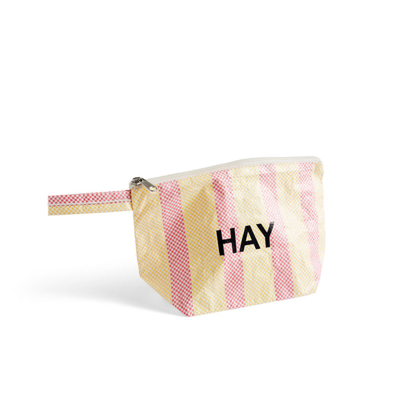 Candy Stripe Wash Bag - Small