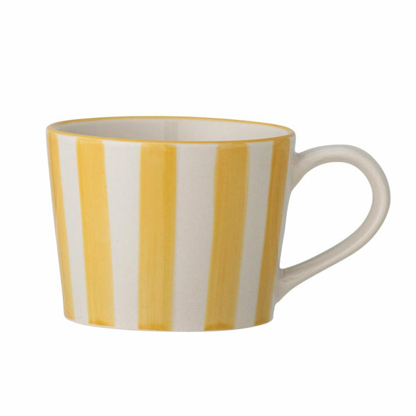 Yellow Stripe Begonia Mug