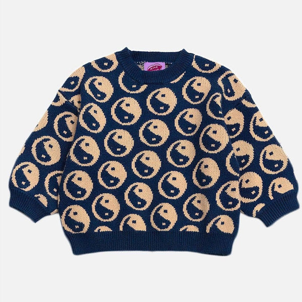 Navy Cosmos Sweater