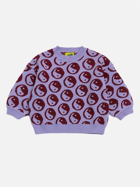 Violet Cosmos Sweater