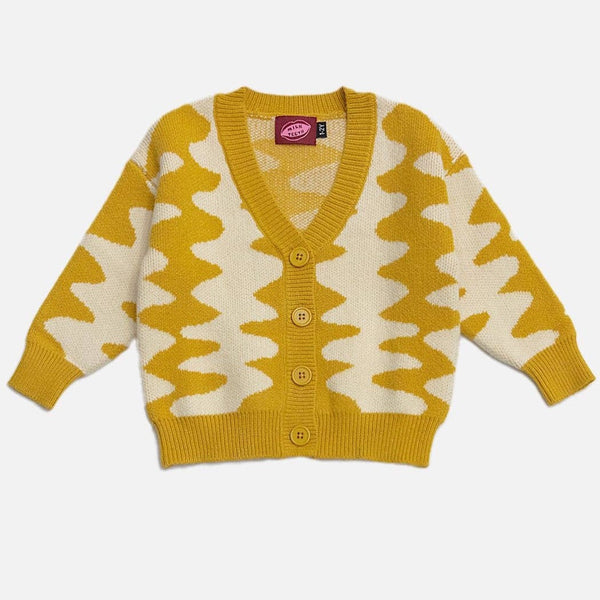 Marigold Wavelength Cardigan