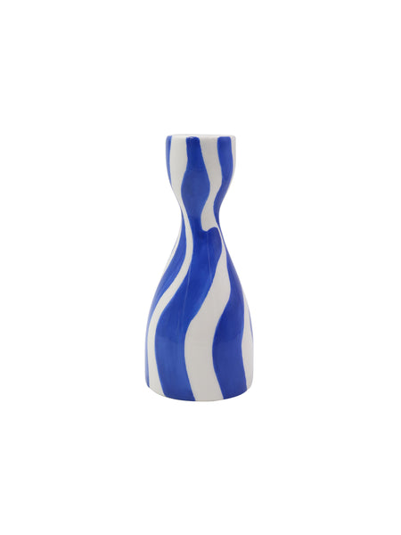 Nino Candle Holder - Bold & Blue