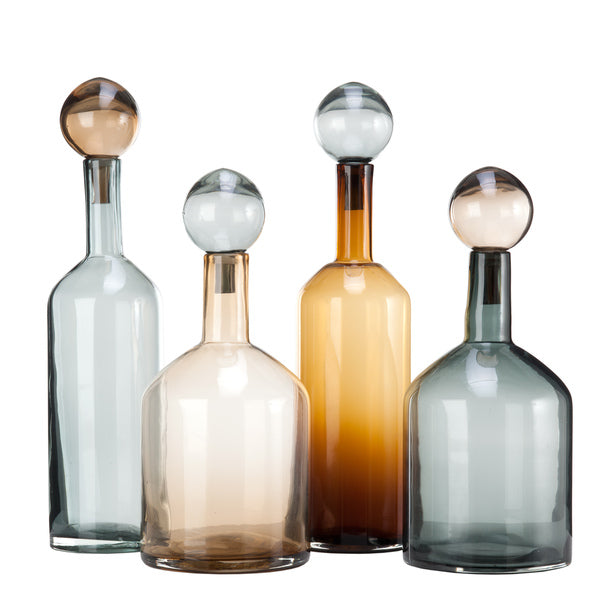 Crystal bottles set