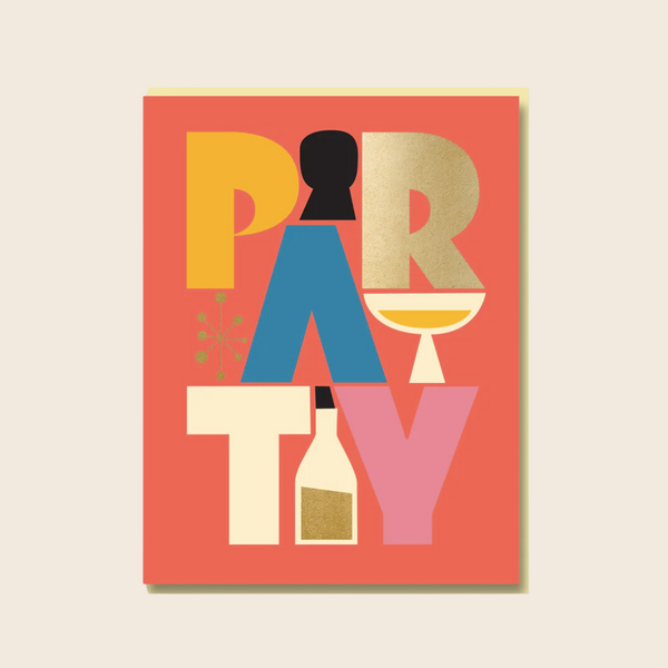 Party Cocktail Card