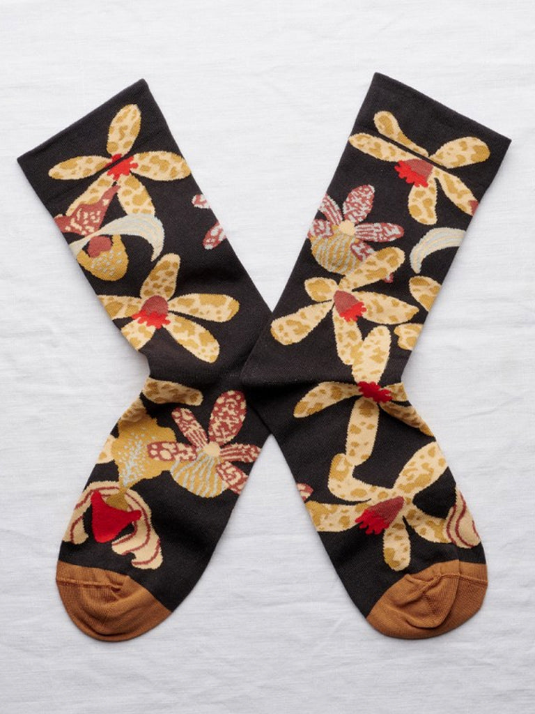 Orchid Socks In Dark