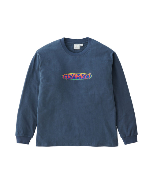 Oval Ls T-shirt - Navy