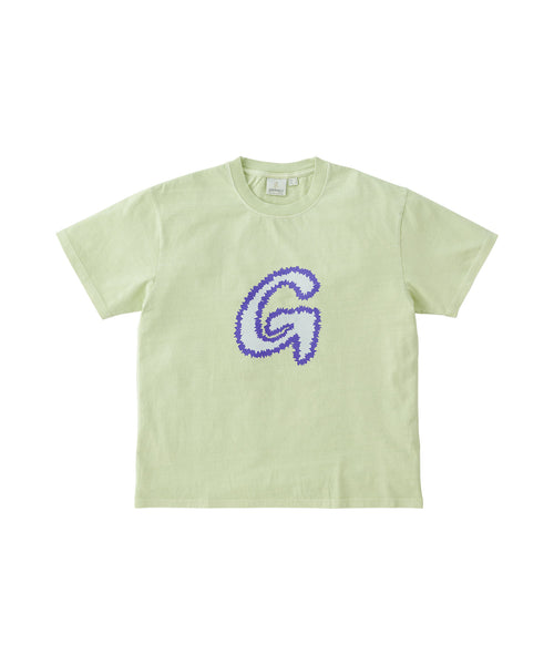 Fuzzy G-logo T-shirt - Smoky Mint