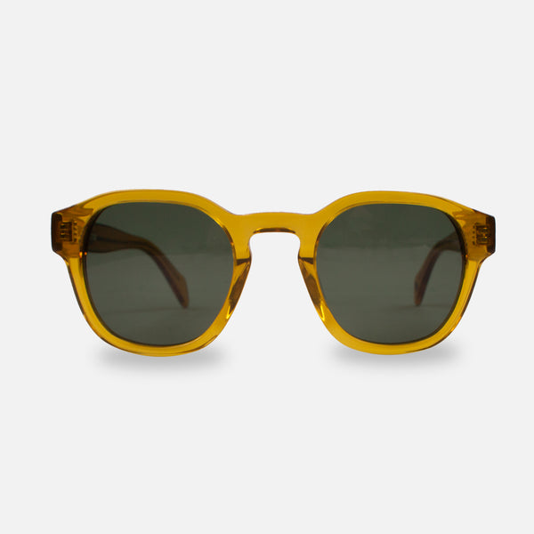 Allday Sunglasses - Honey/green