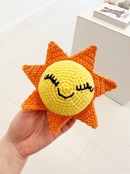 Crochet Sun Toy